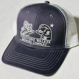 Firestone Walker Brewing Company Trucker Hat Adjustable Mesh Snap